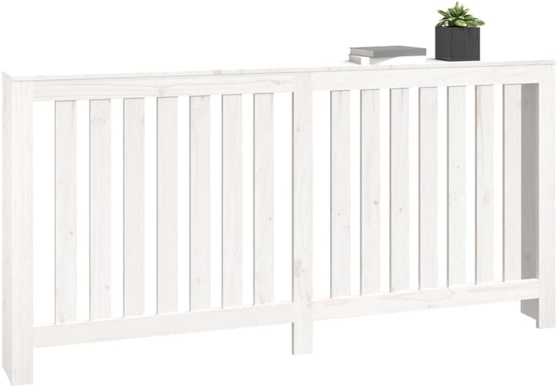 HOMIUSE 169x19x84 cm Heizkörperverkleidung Heizung Heizkörper Abdeckung Landhausstil Heizungsverklei