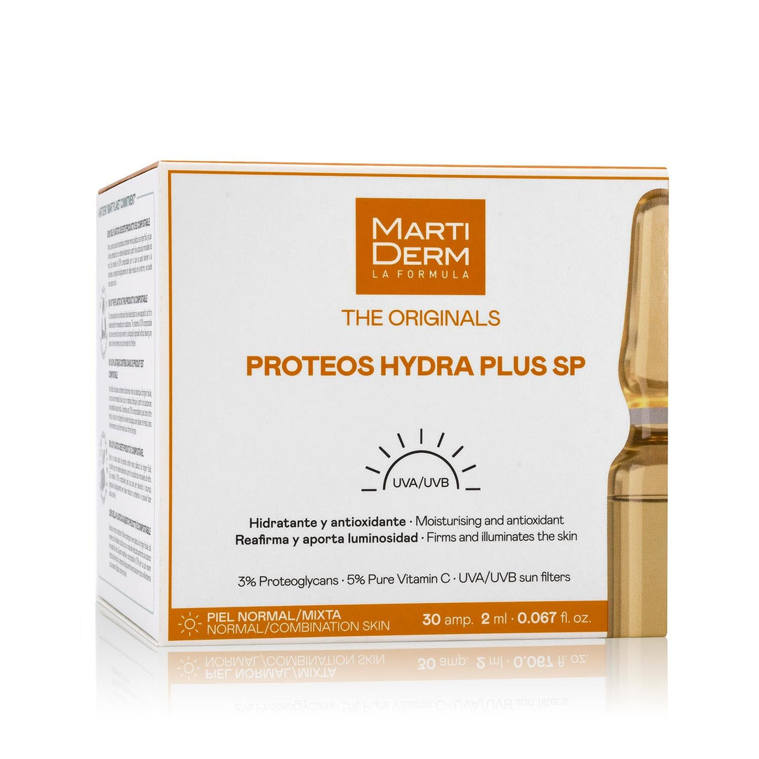 Martiderm Die Originale Proteos Hydra Plus SP - Anti-Aging-Ampullen mit Feuchtigkeits- und Antioxida