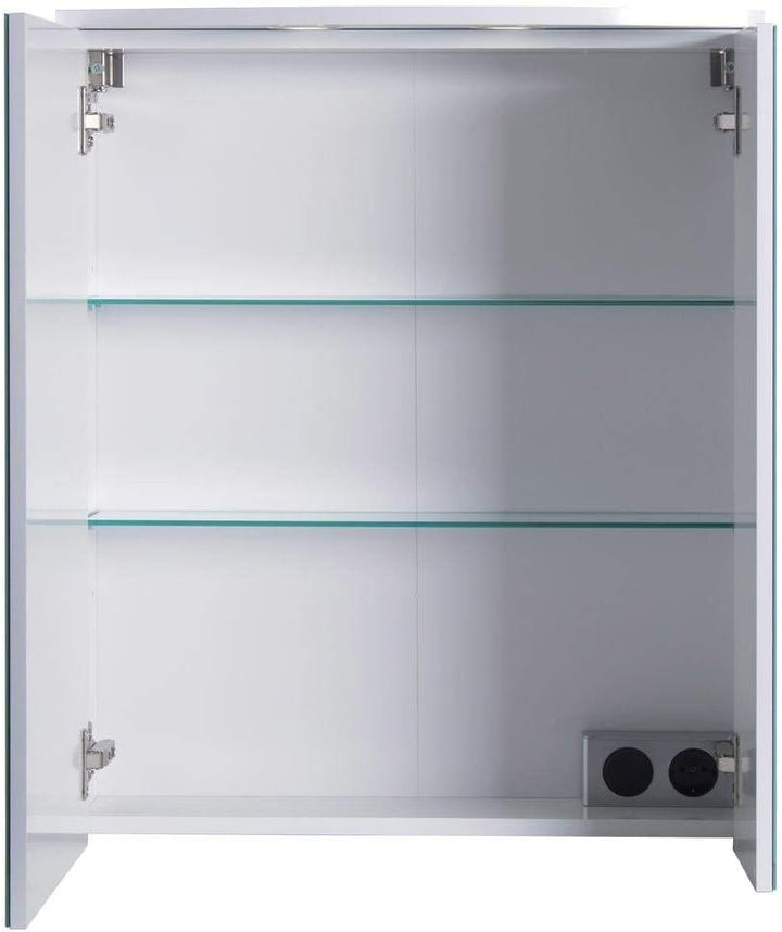 Schildmeyer Spiegelschrank »Verona LED«, Breite 60 cm 60 cm LED, 60 cm LED