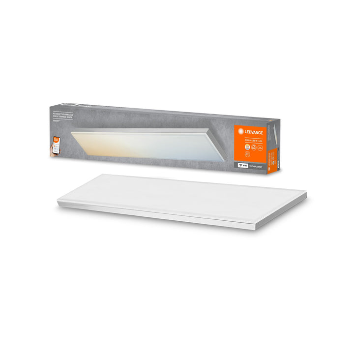 LEDVANCE Smarte LED Deckenleuchte, Panel für Innen mit WiFi Technologie, Lichtfarbe änderbar (3000K-