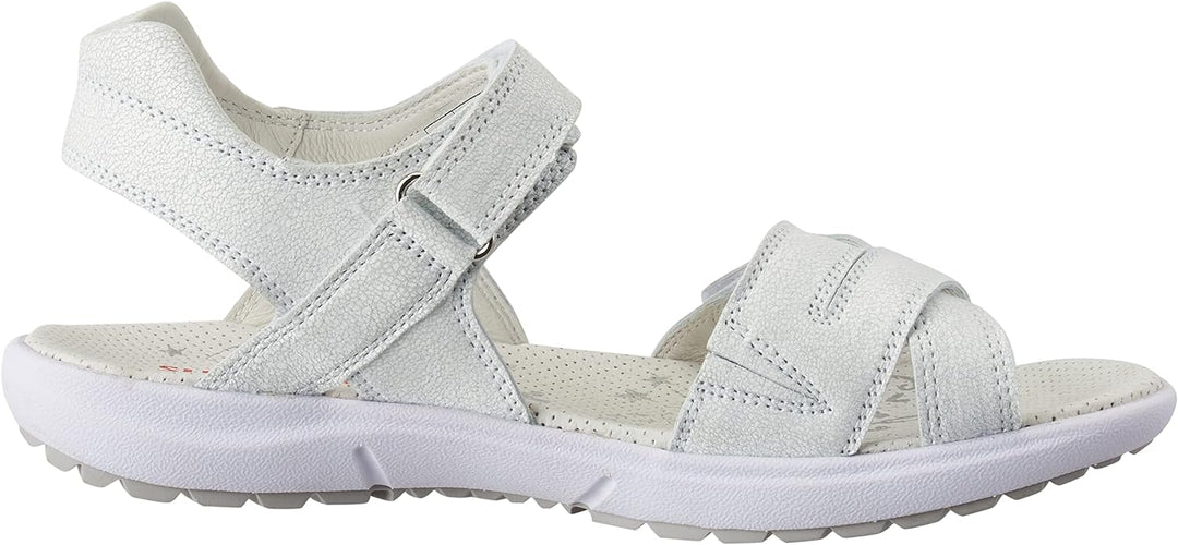 Superfit Mädchen Regenboog Sandale, Weiss 1000, 31 EU