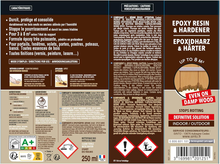 SINTO SA 3169981201251 Härter Holz pourri-Kit, Unbekannt