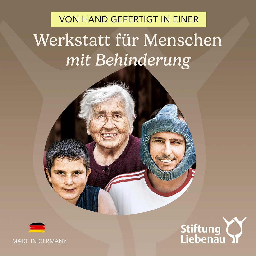 Kornrad Krumm | Schnapsgläser-Set mit Stiel (6 Stück), 4cl, Handgebogen in DE | Lustige Shot-Gläser