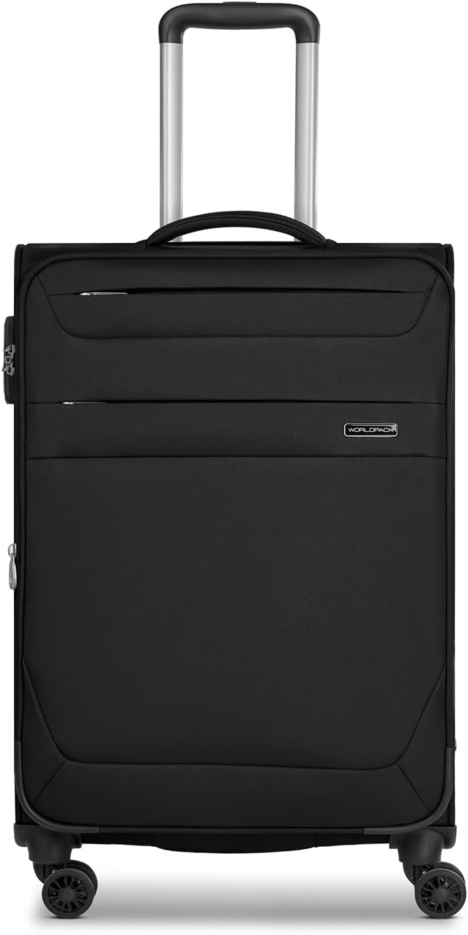 Worldpack mittelgrosser Weichgepäck Check-in Koffer | Trolley 42 x 27 x 67 cm aus hochwertigem, robu