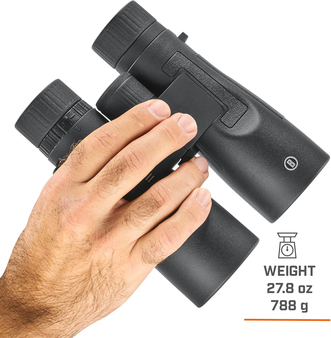 Bushnell - Legend - Fernglas - 10x50 - Dachkantprisma - Schwarz - Voll multivergütet - BB1050W, 10x5