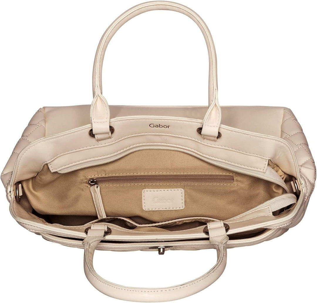 Gabor Damen Tiara Shopper Off White, Off White