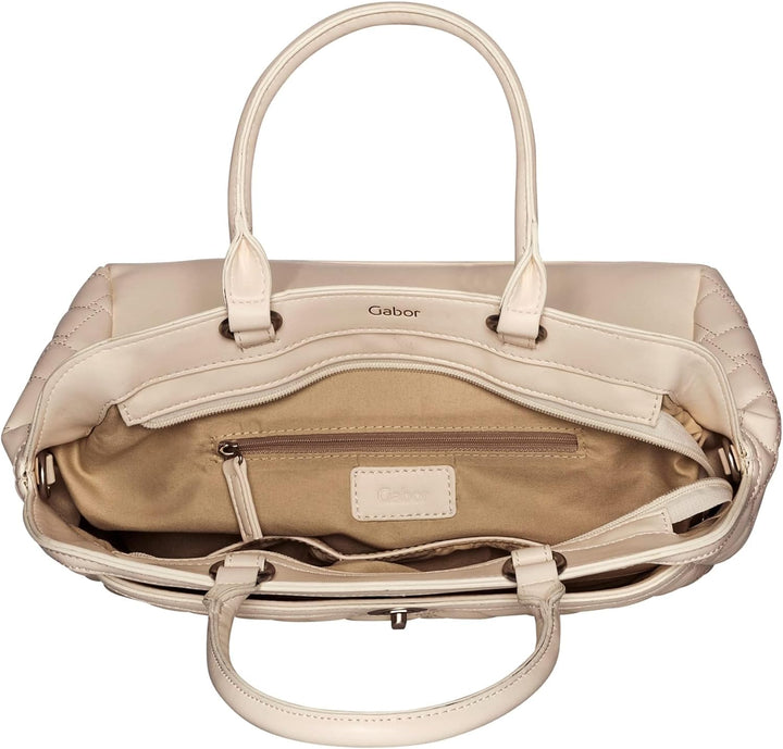 Gabor Damen Tiara Shopper Off White, Off White