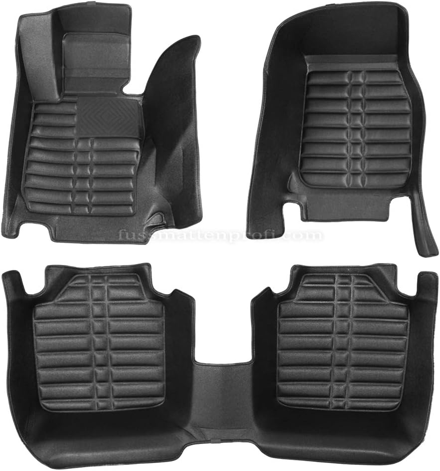 fussmattenprofi.com Auto Fussmatten Kompatibel mit BMW 3 (F30/F31) GT XDRIVE Baujahr 2013-2019 I 100