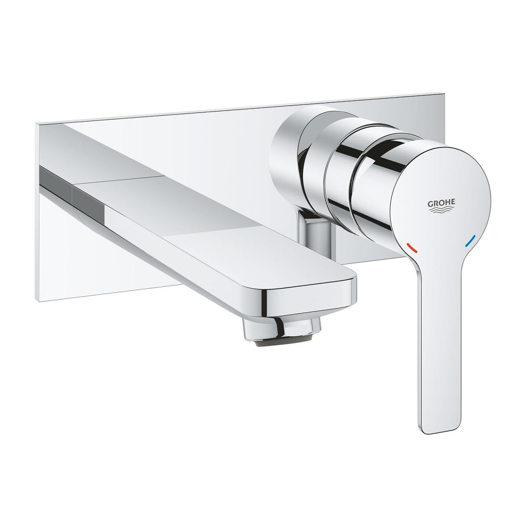 GROHE Lineare | Badarmatur - 2-Loch-Waschtischarmatur | Ausladung 149 mm, chrom | 19409001 Ausladung