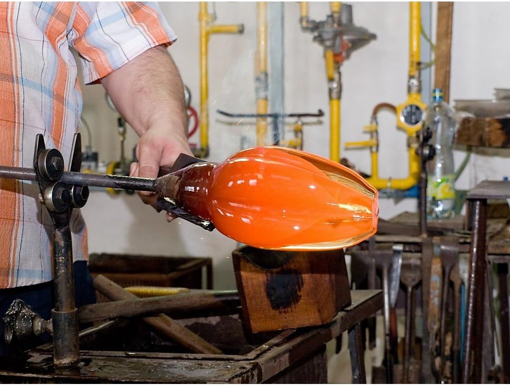 CRISTALICA Vase Auf Fuss Blumenvase Pokalvase Opera H 26 cm Transparentes Kristallglas Glas Klassisc