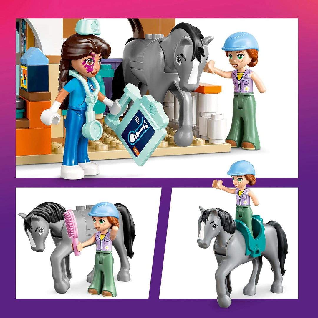 LEGO Friends Tierarztpraxis für Pferde und Haustiere, BAU- und Spielset für fantasievolle Rollenspie