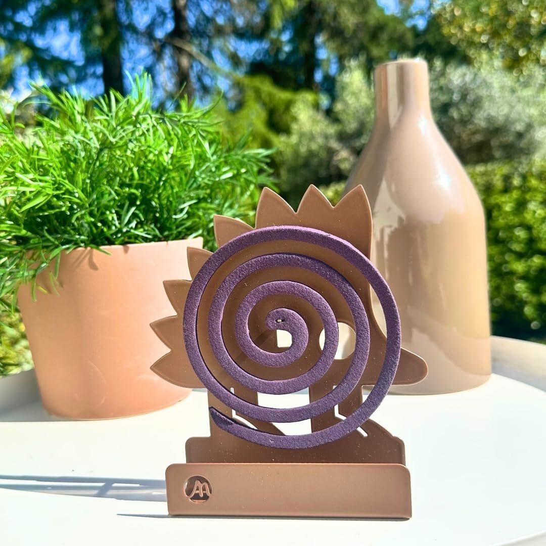 Moranduzzo - Set mit 2 Spiralen Spike aus Metall - Made in Italy, italienisches Designprodukt - Koll