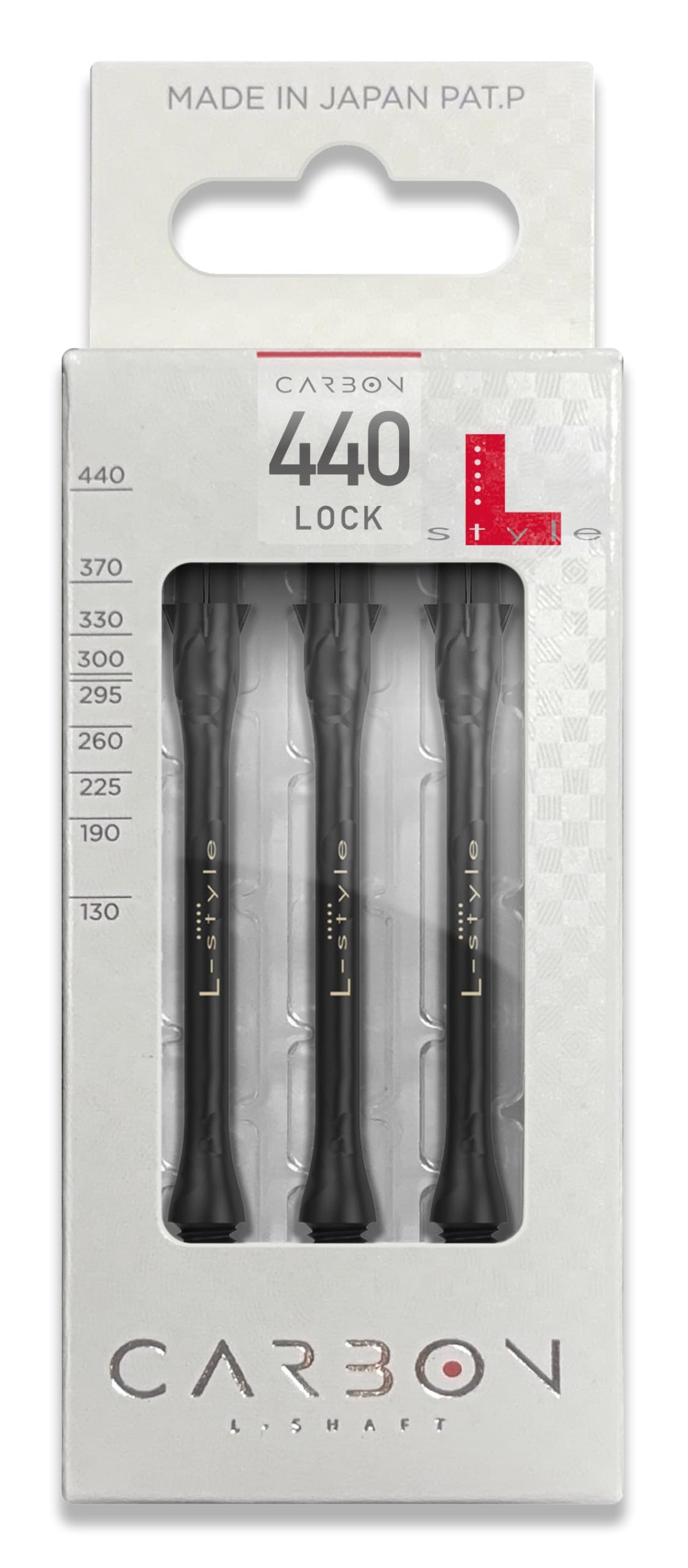 L-Welle Carbon-LOCK SLIM 440 3 dieses 440 Extra Extra Long Slim Gesperrt, 440 Extra Extra Long Slim