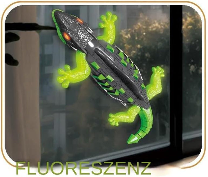 Generisch Fernsteuerung,Kletternder Krabbler - Wand-Echse mit Licht - Für Weihnachten Geburtstag Par
