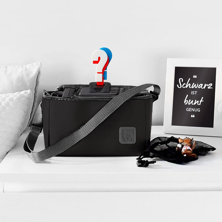 fantifant Musikbox-Tasche für Hörwürfel (z.B. Toniebox und Tigerbox) | Verstellbare Innenfächer | Ne