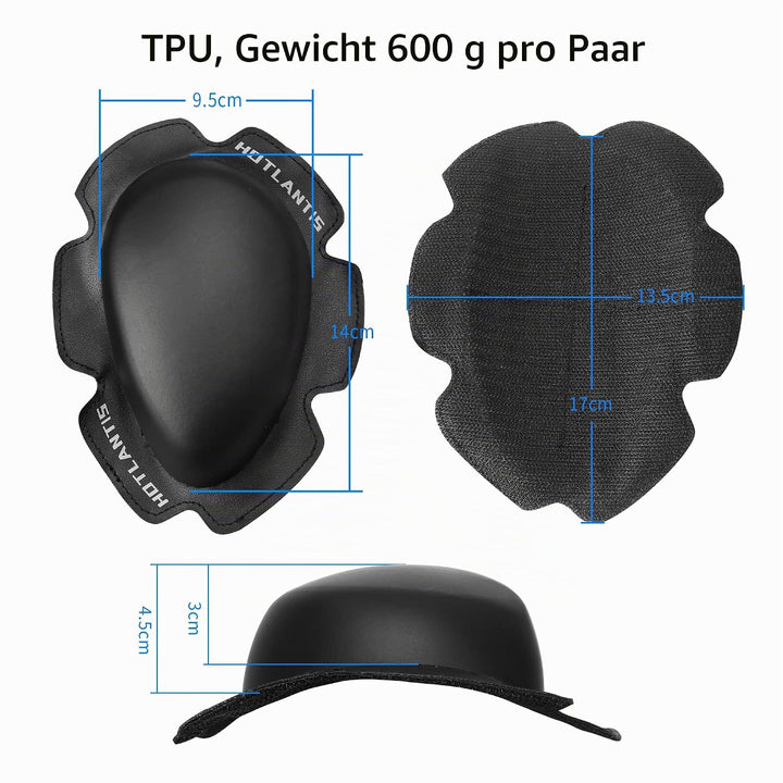 HOTLANTIS Universal Knieschleifer Knee Slider für Knieschutz Outdoor Motorrad Reiten Motorrad Racing