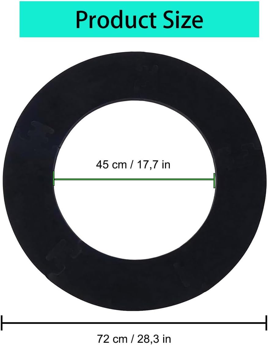 Dart Catchring Surround,Dartscheiben-Einfassung, Surround Auffangring,Dart Backboard,Besteht aus 5 T