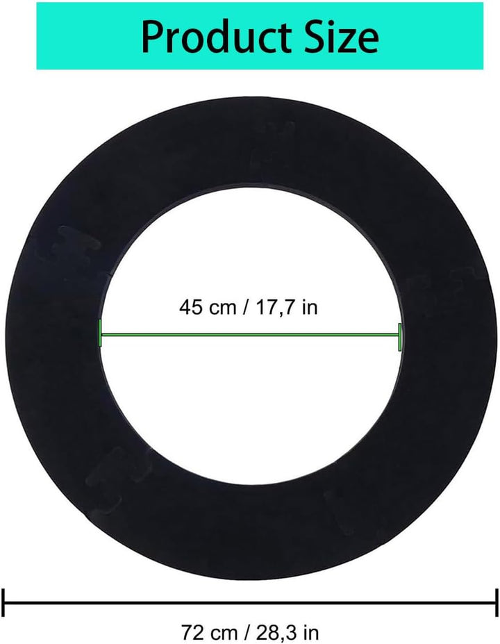 Dart Catchring Surround,Dartscheiben-Einfassung, Surround Auffangring,Dart Backboard,Besteht aus 5 T