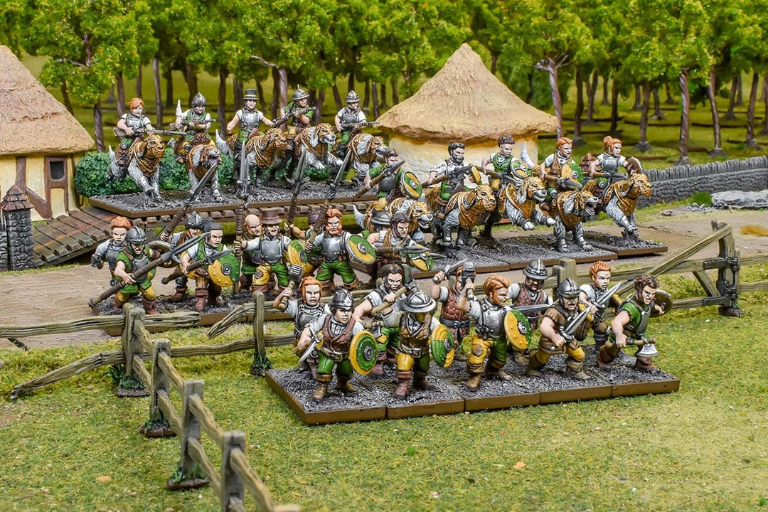 Mantic Games Kings of War Ambush Halfling Starter-Set