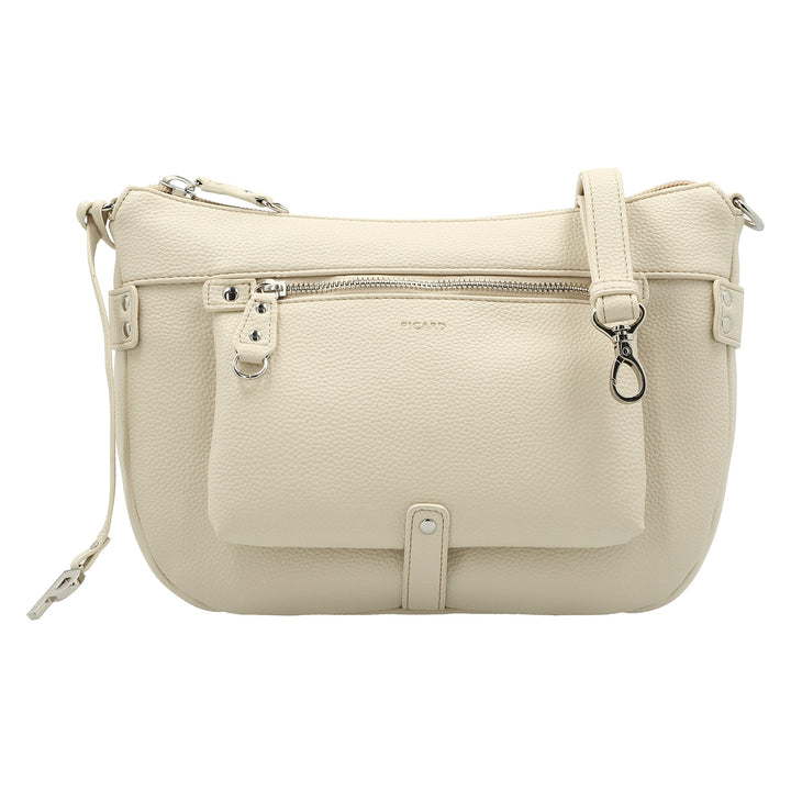 Picard Damen Schultertasche LOIRE aus Synthetik OneSize, Mittel | mit Reissverschluss | Schultertasc