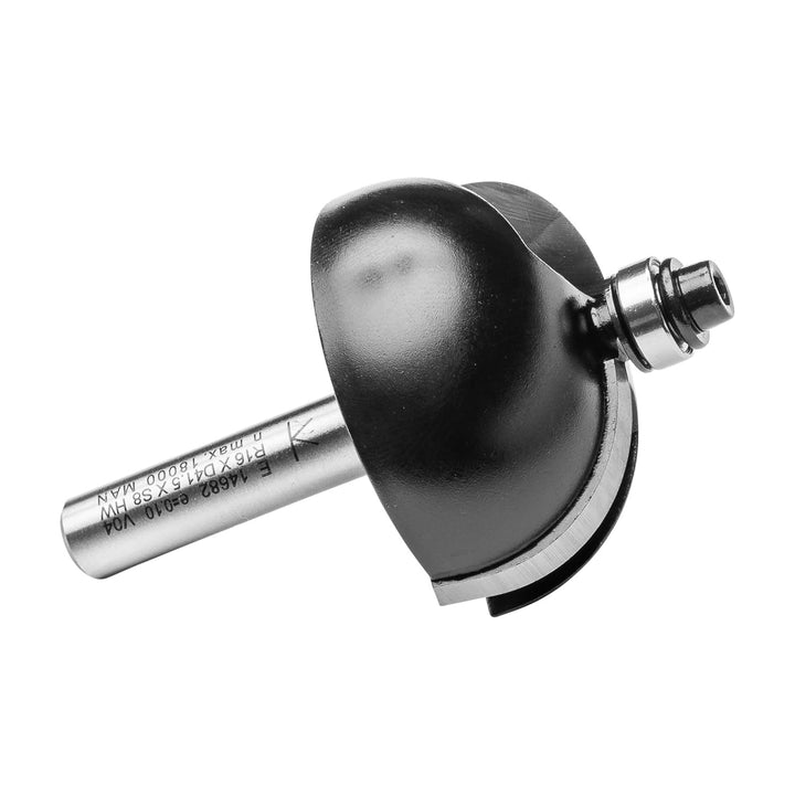 ENT 14682 Hohlkehlfräser HW, Schaft (S) 8 mm, Durchmesser (D) 41,5 mm, NL 19 mm, R 16 mm, SL 32 mm,