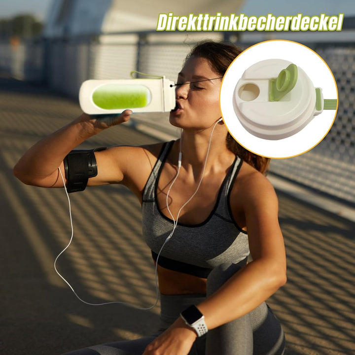 Tragbarer Mixer 450ml Smoothie Maker mit 12-Blatt-Edelstahlklinge Mini Blender Typ C Ladung Multifun