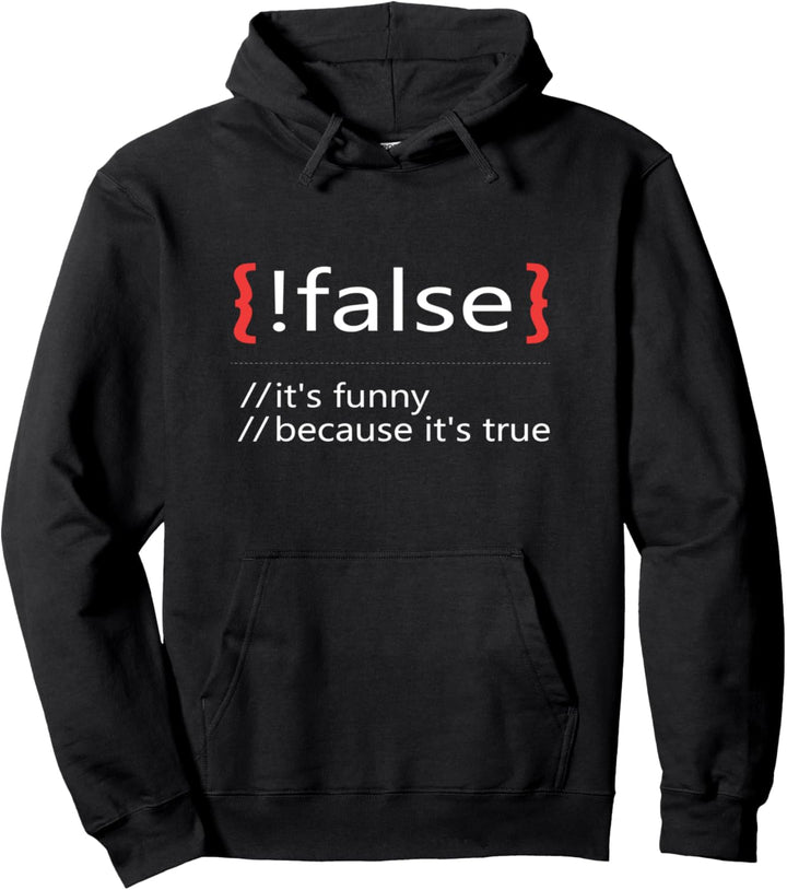 Lustig Informatik Witz Softwareentwickler und Programmierer Pullover Hoodie