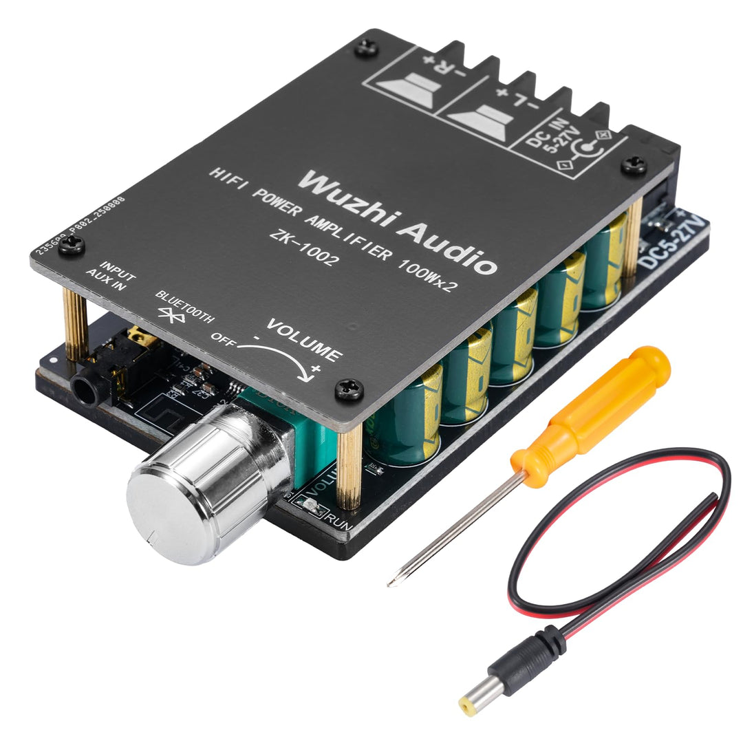 TPA3116 Bluetooth-Verstärkerplatine, 100W + 100W Audioverstärkerplatine | mit LC-Filtertechnik, Zwei