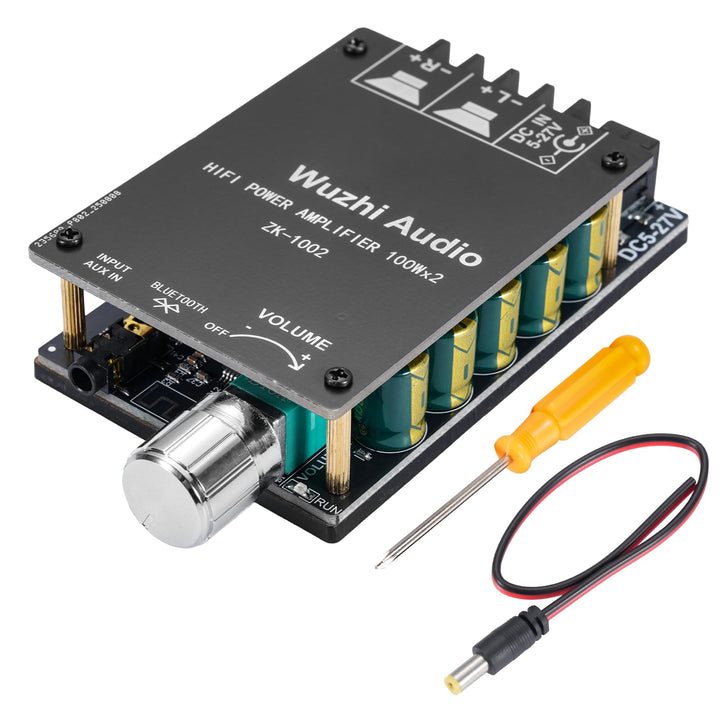 TPA3116 Bluetooth-Verstärkerplatine, 100W + 100W Audioverstärkerplatine | mit LC-Filtertechnik, Zwei
