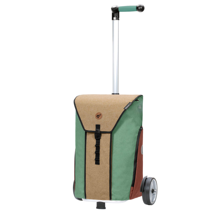 ANDERSEN Einkaufstrolley - Shopper Oli.P 2.0 beige 50 L Einkaufswagen, hochwertig, Shopping, Thermo,