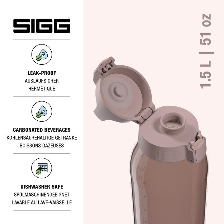 Sigg - Tritan Trinkflasche - Total Color ONE Dusk - Für Kohlensäurehaltige Getränke Geeignet - Spülm