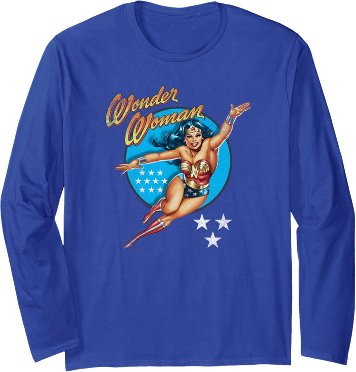Wonder Woman Vintage Langarmshirt