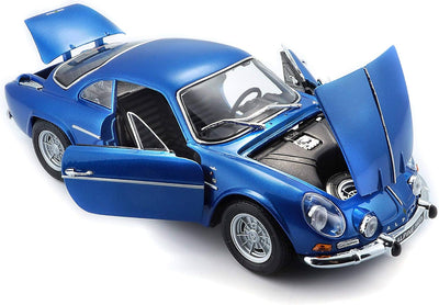 Maisto France - Alpine Renault A110 Stradale -Massstab 1:18, M31750, Blau