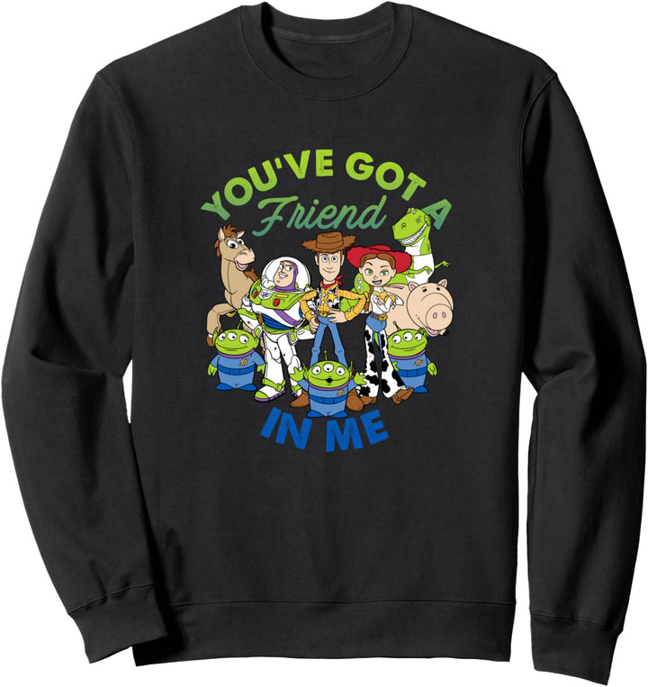 Disney Pixar Toy Story Cartoon Group Shot Sweatshirt