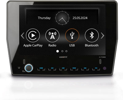 XZENT X-F285 – Autoradio kompatibel mit Ford Transit, Multimedia System/Mediencenter mit 9“ Touchscr