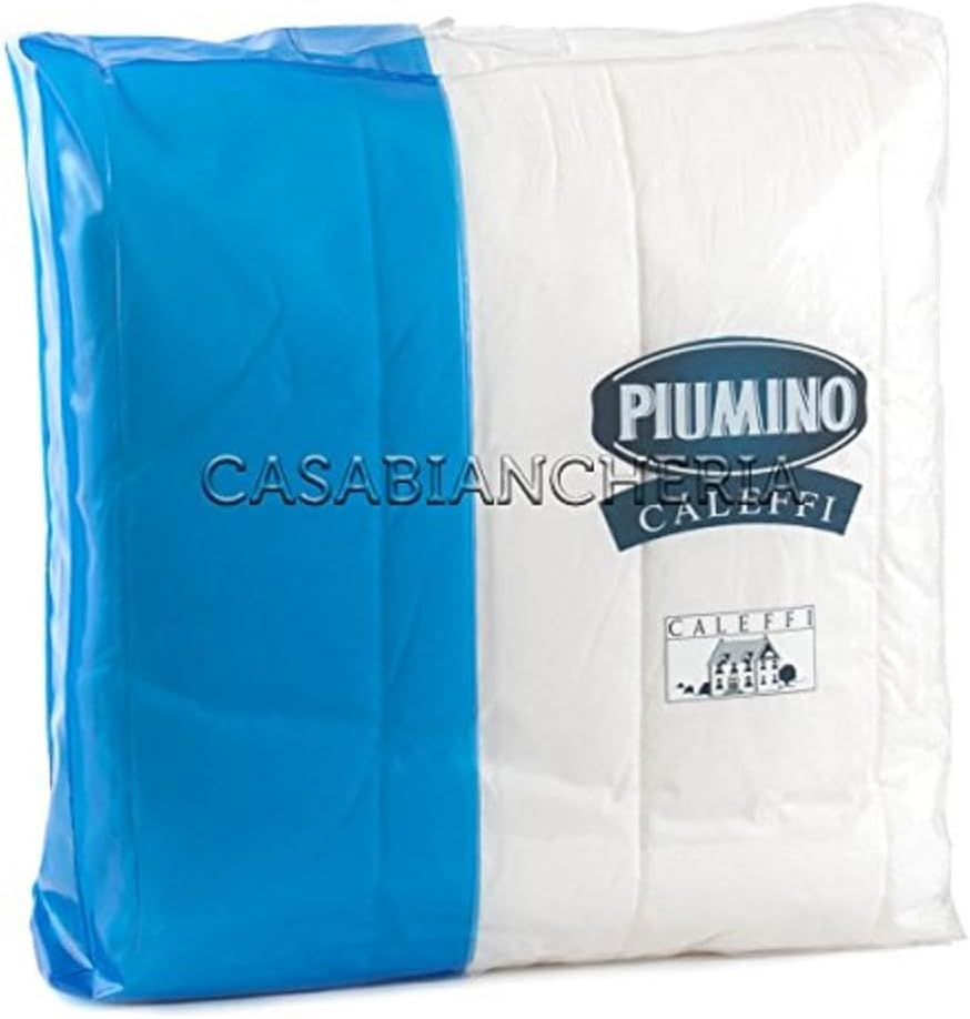 Caleffi Dormissimi Vierjahresdecke, Polyester, unifarben, für Doppelbett 160 x 190 cm Unica, 160 x 1