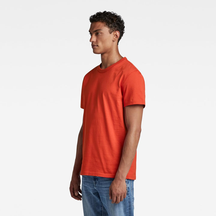 G-STAR Herren Premium Base R T T-Shirts L Rot (Acid Red D22722-c336-a911), L Rot (Acid Red D22722-c3