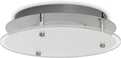 Trango 3101 Feuchtraum IP44 LED Deckenstrahler für Bad 3-Stufen dimmbar *EVA* inkl. 12 Watt 3000K wa