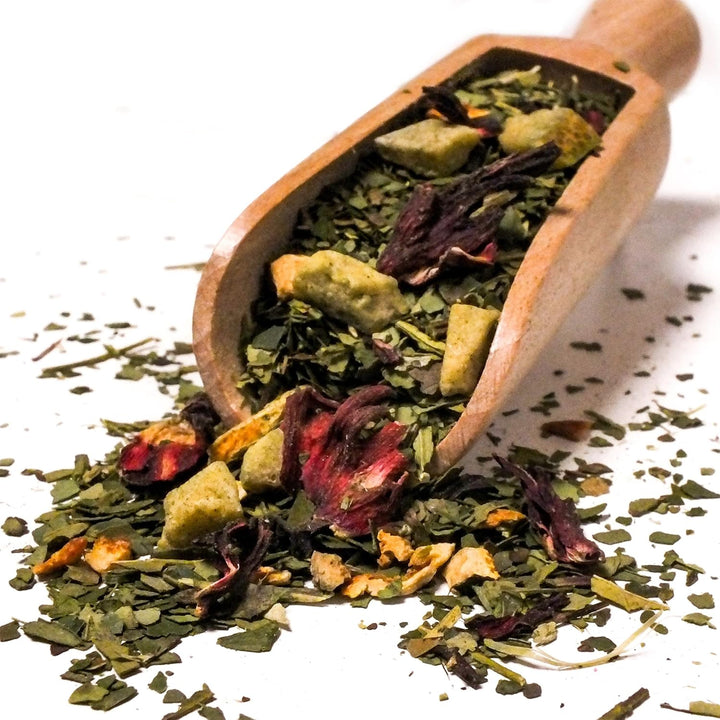 Mate Tee Verde Mate Set 1,5kg - Brasilien Yerba Mate - 5mm Grobe Blätter - Luftgetrocknet, Staubarm