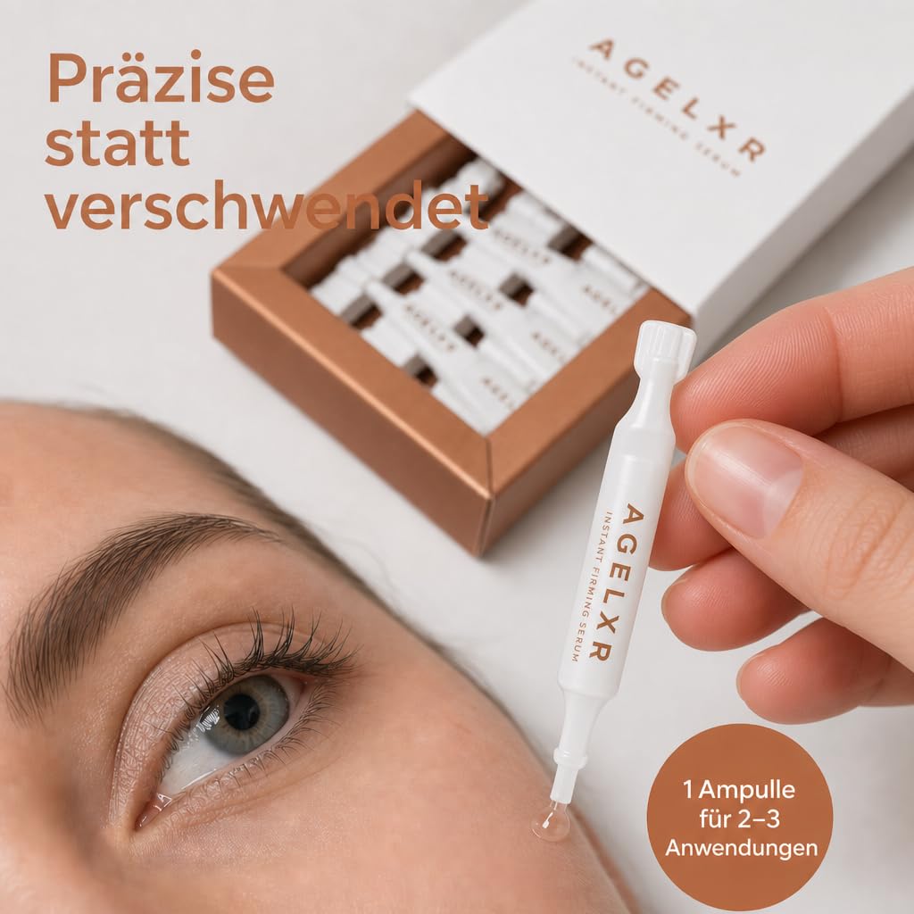 Creme mit Soforteffekt - Augenserum - Anti-Falten - Anti-Aging Creme mit Argireline® – Tränensäcke u