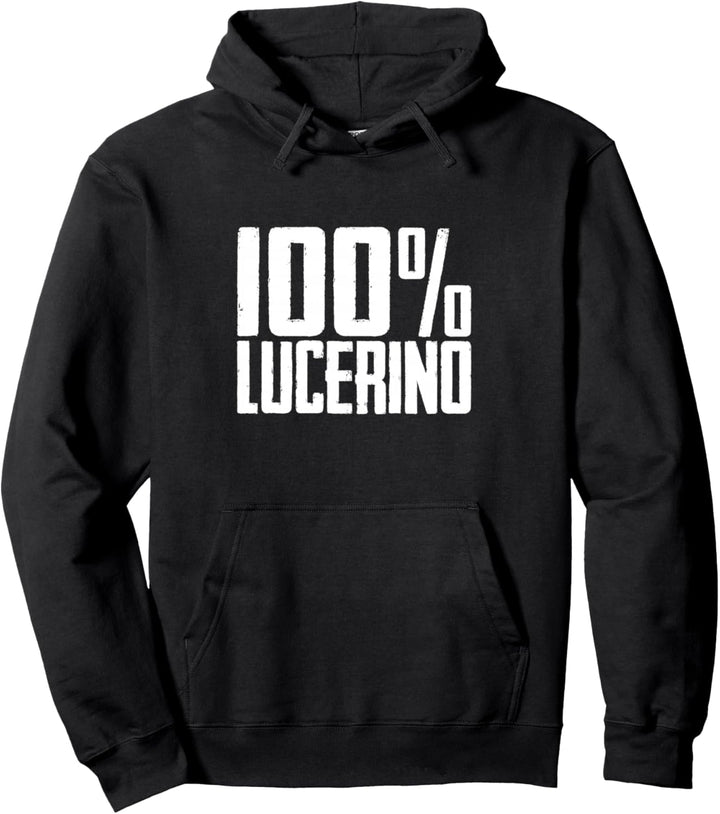100% Lucerino Lucera Pullover Hoodie