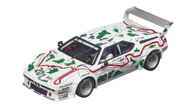 Carrera Evolution I BMW M1 Procar No.201 Nürburgring 1000km 1980 I Auto für Rennbahn | Rennbahnen un
