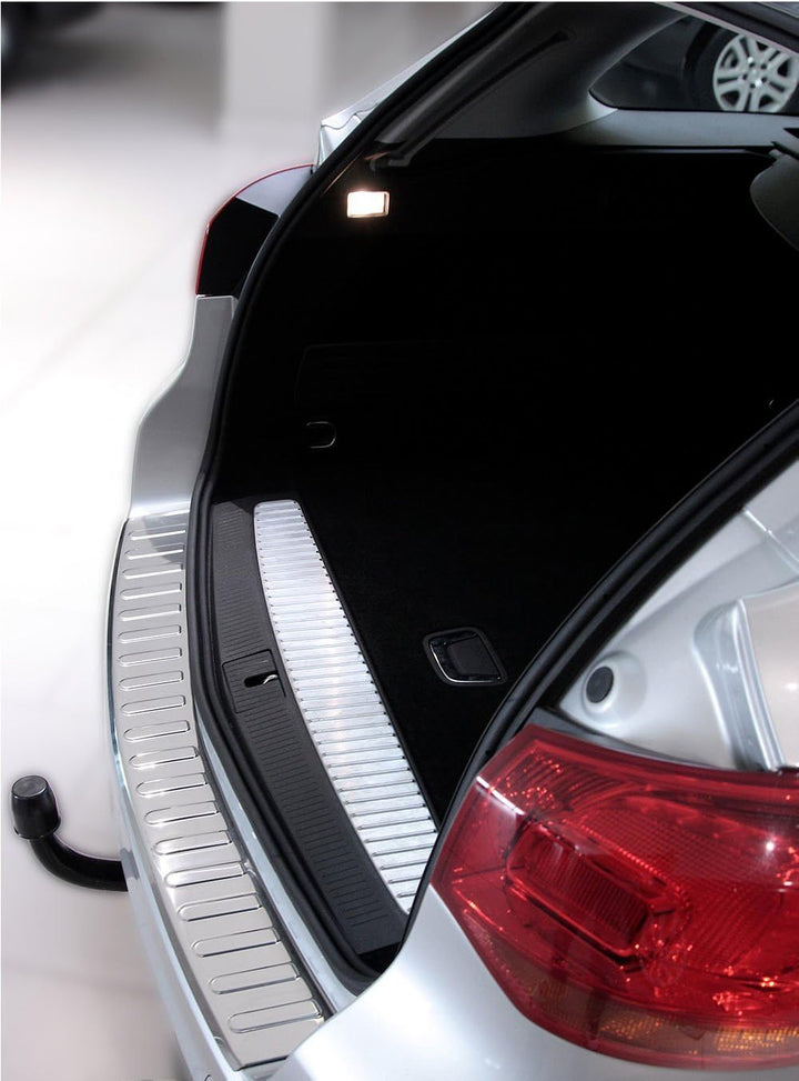 RECAMBO Ladekantenschutz Edelstahl kompatibel für OPEL Astra J Sports Tourer | 2010-08/2012 - Hochgl