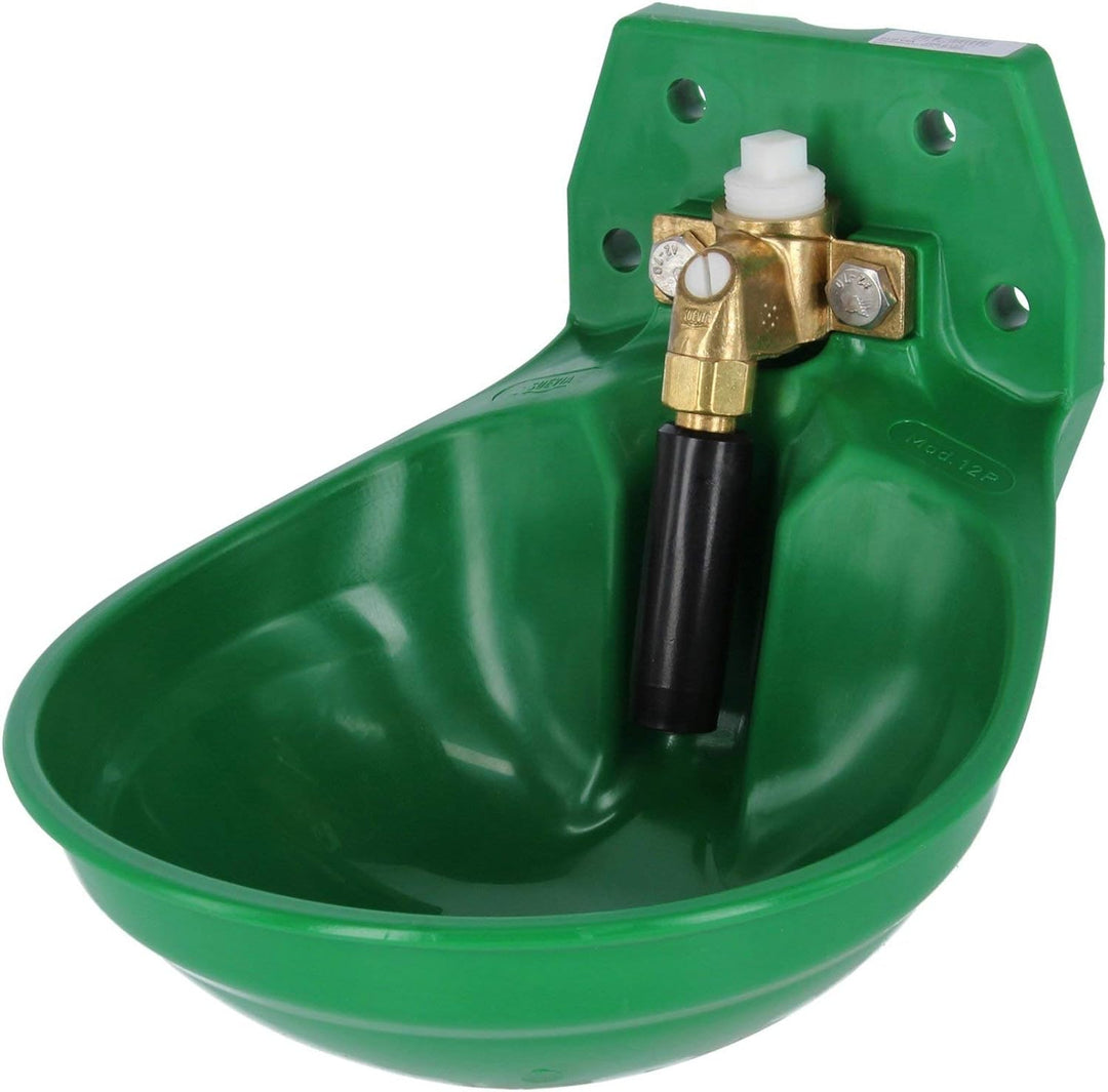 Suevia 1000120 Tränke SUEVIA Tränkebecken Modell 12P mit Messing-Ventil 1/2" IG