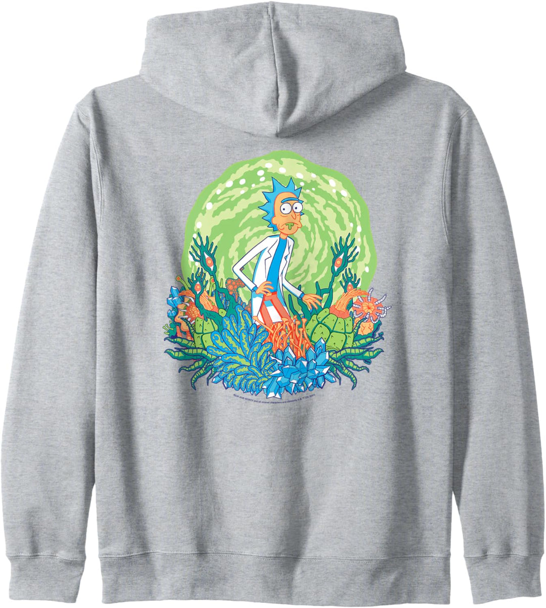 Rick and Morty Ricktanical Rick Kapuzenjacke