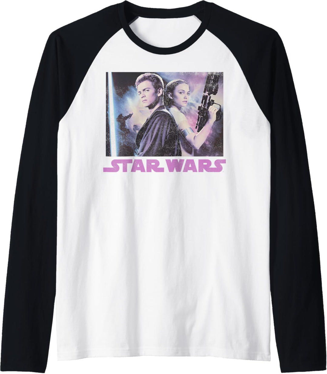Star Wars Annakin And Padme Classic Portrait Raglan