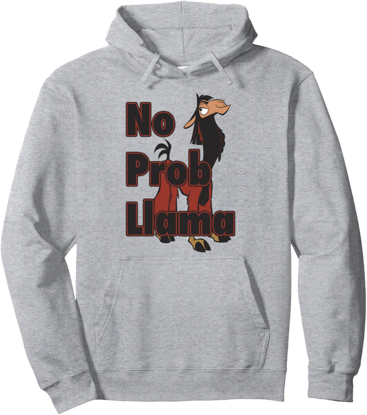 Disney Emperor's New Groove Kuzco No Prob Llama Pullover Hoodie