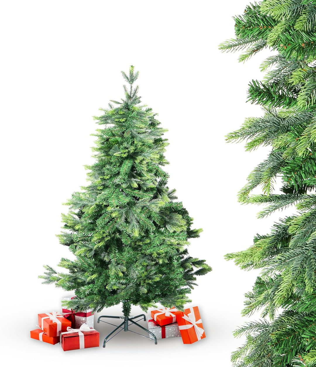 Künstlicher Weihnachten Baum – Christbaum künstlich klein – Weihnachtsbaum Kunststoff – Fake Tannenb