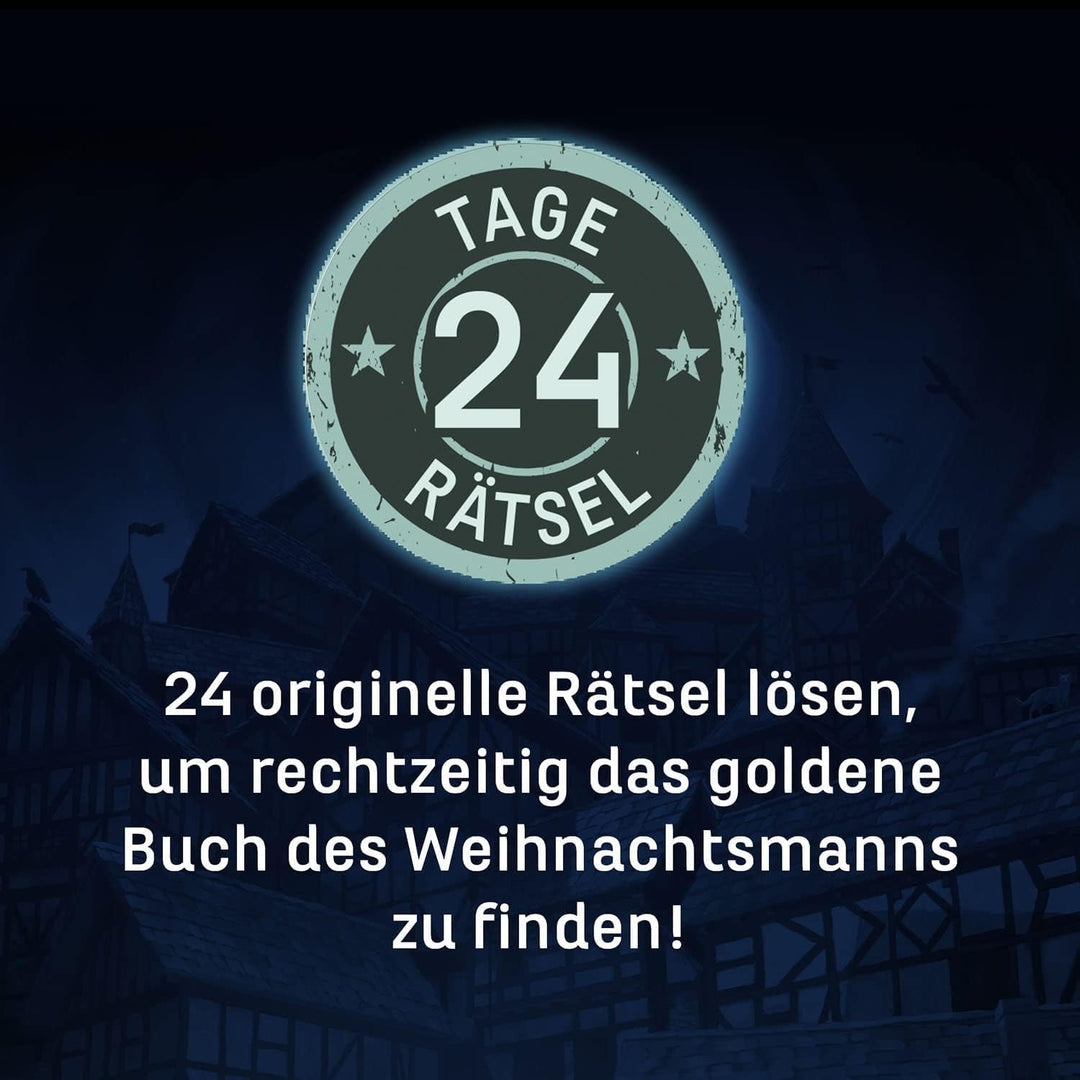 Kosmos 681951 EXIT - Das Spiel Adventskalender, Die Jagd nach dem Goldenen Buch, mit 24 spannenden R
