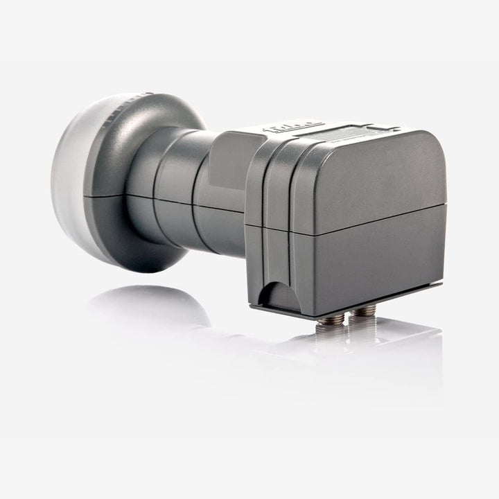Fuba SAT-Anlage DAA 780 A Satellitenantenne 78cm Aluminium Anthrazit DEK 217 Twin LNB 4X F-Stecker,